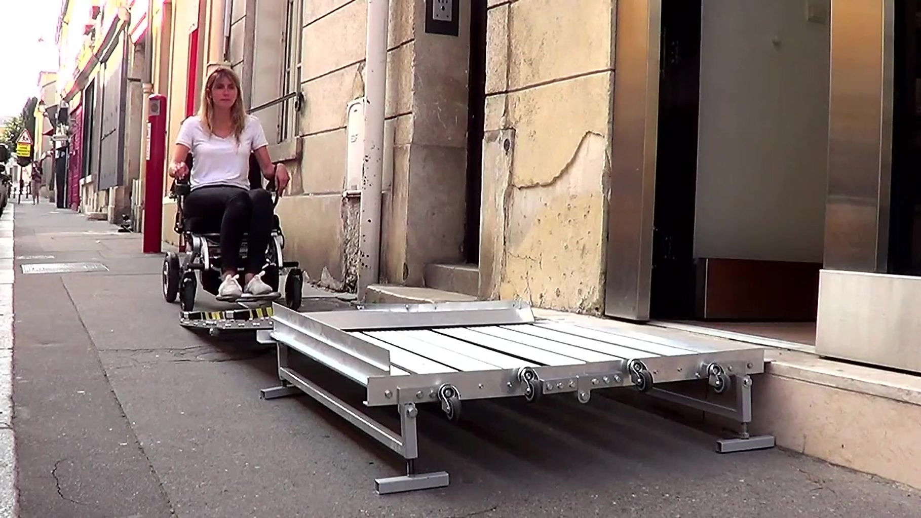 Portable Wheelchair Platform & Ramp 